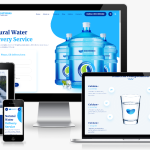 Theme WordPress – Công ty nước tinh khiết đóng chai
