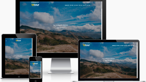 Theme WordPress landing page - Giới thiệu tour du lịch