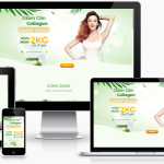 Theme WordPress Landing page – Bột giảm cân