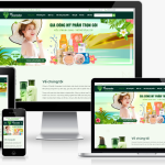 Theme WordPress – Mỹ phẩm 01