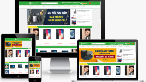 Theme wordpress - Bách khoa Shop
