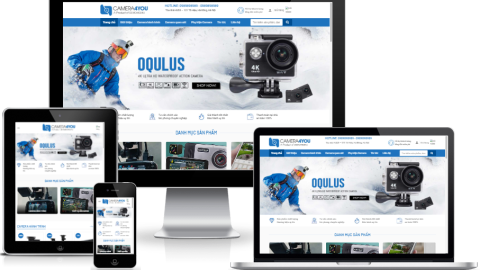 Theme WordPress - Shop bán camera 01