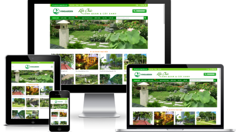 Theme WordPress - Bán cây xanh, kiến trúc cảnh quan