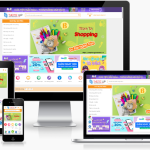 Theme WordPress – Bán sách, văn phòng phẩm 02
