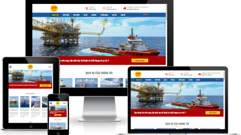 Theme WordPress - Công ty cơ khí