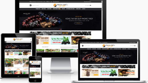 Theme WordPress - Đá quý, vật phẩm phong thủy 02
