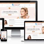 Theme WordPress – Khóa học dạy trang điểm