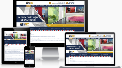 Theme WordPress - Dịch vụ thi công dán decal