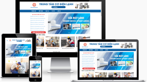 Theme wordpress - Sửa điện lạnh 02