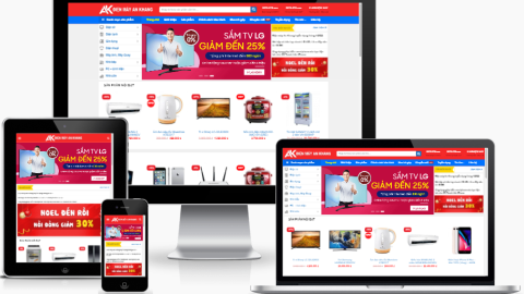 Theme WordPress - Điện máy 06