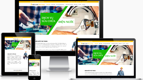 Theme WordPress - Dịch vụ sửa chữa điện nước