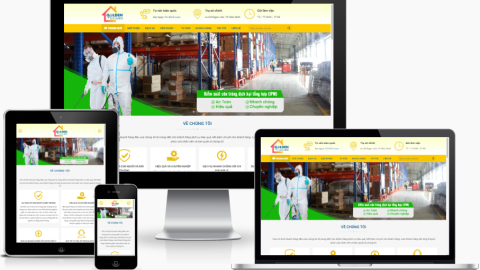 Theme WordPress - Diệt côn trùng