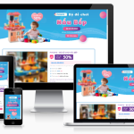Theme WordPress Lading Page – Bán đồ chơi trẻ em