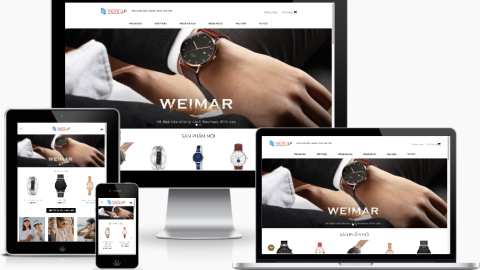 Theme WordPress - Bán đồng hồ, thời trang