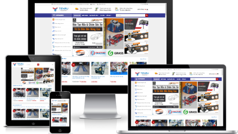 Theme WordPress - Bán thiết bị rửa xe ô tô