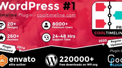 Cool Timeline Pro - Horizontal & Vertical Timeline Plugin For WordPress