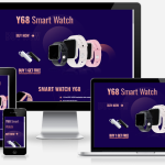 Theme WordPress Landing page – Bán đồng hồ thông minh smartwatch 02