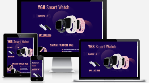 Theme WordPress Landing page - Bán đồng hồ thông minh smartwatch 02