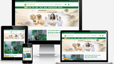 Theme WordPress - Đông y