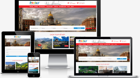 Theme wordpress - Du lịch cao cấp 08
