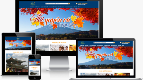 Theme WordPress - Du lịch 03