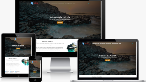 Theme WordPress - Du lịch 04