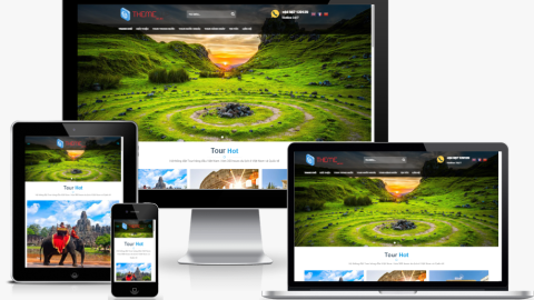 Theme WordPress - Du lịch 05