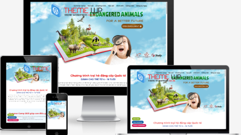 Theme WordPress - Giáo dục anh ngữ 08