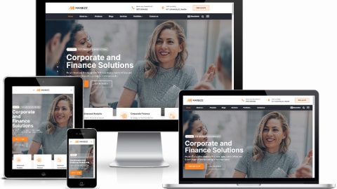 Theme WordPress - Giới thiệu công ty đa ngành