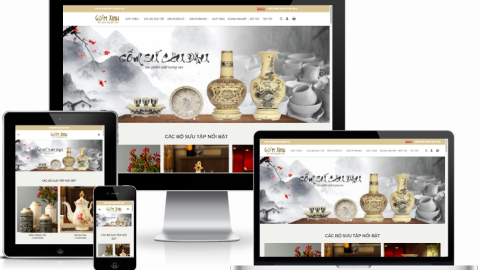 Theme wordpress - Bán gốm sứ 02
