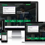 Theme WordPress – Landing page dịch vụ Grab