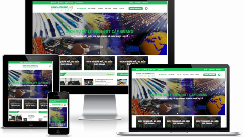 Theme WordPress - Dịch vụ hàn cáp quang