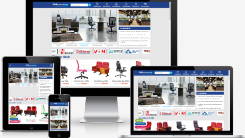Theme WordPress - Bán ghế văn phòng