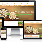 Theme WordPress – Bán hạt điều, thực phẩm 02