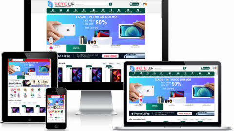 Theme WordPress - Hoàng Hà Mobile