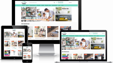 Theme WordPress - Bán đồ gia dụng thông minh