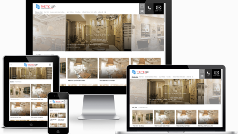 Theme WordPress - Thiết kế sản phẩm nội thất