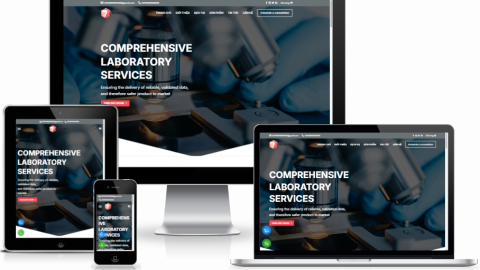Theme WordPress - Phòng Lab thí nghiệm y tế