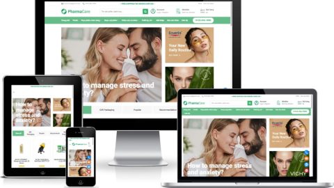 Theme WordPress - Giới thiệu Thuốc