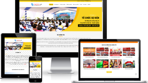 Theme WordPress - Công ty tổ chức sự kiện 06