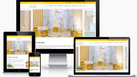 Theme WordPress - Mỹ phẩm 03