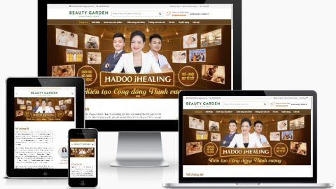 Theme WordPress - Mỹ phẩm 04