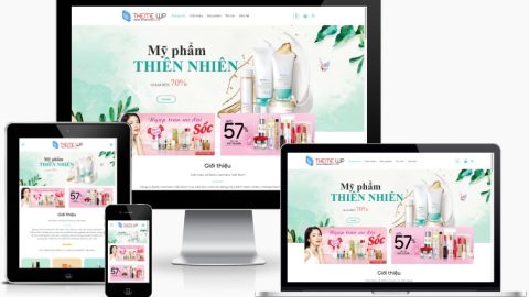 Theme WordPress - Mỹ phẩm 13