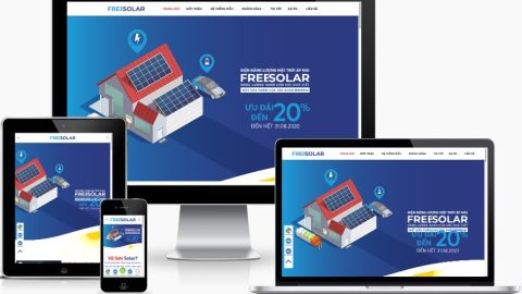 Theme WordPress - Điện mặt trời