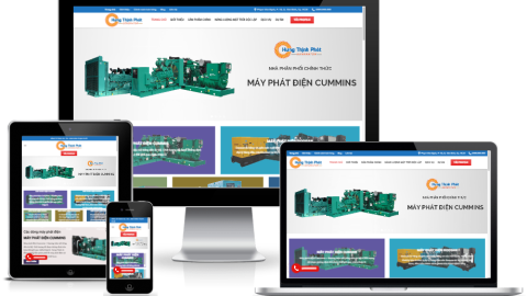 Theme WordPress - Công ty cung cấp máy phát điện