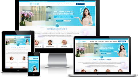 Theme WordPress lading page - Nha khoa 02