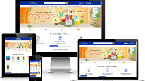 Theme WordPress - Nhà thuốc 02