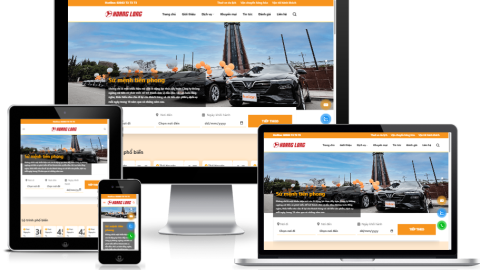 Theme WordPress  Nhà xe, thuê xe