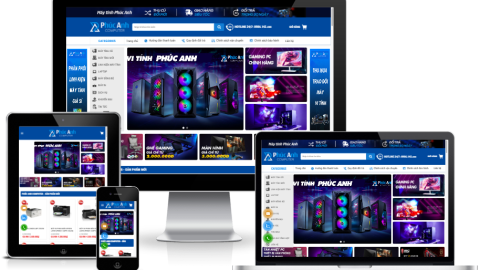 Theme WordPress - Bán máy tính 04