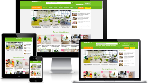 Theme WordPress - Nội thất 13